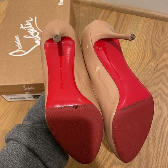 Christian louboutin Merci Allen 85 patent leather stiletto - Picture 2 of 9